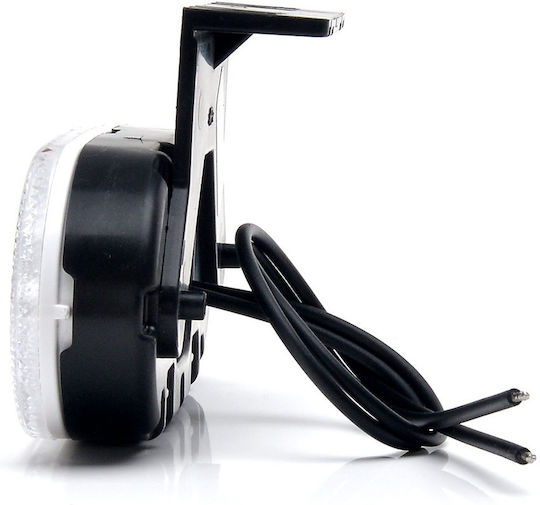 Side Oval LED Light 1224V White