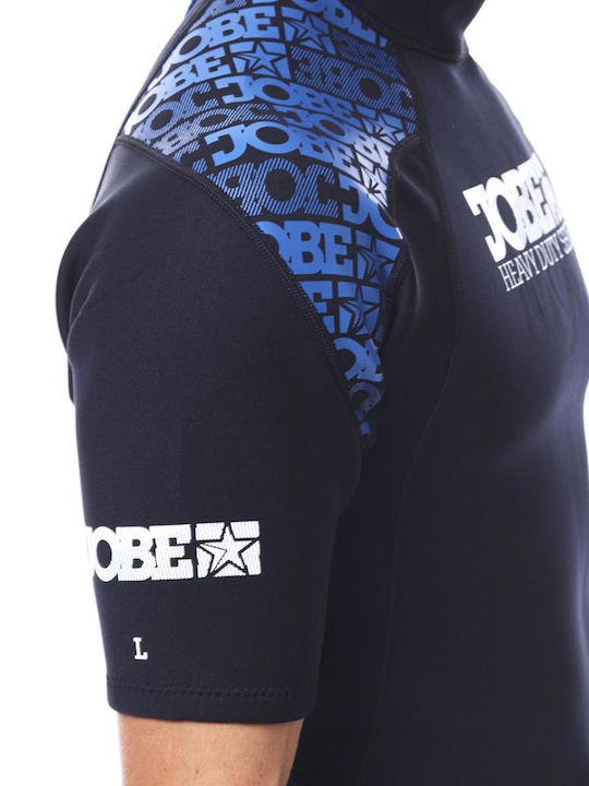 Jobe Monoshort De Scufundare Cu Fermoar Negru 2.5mm