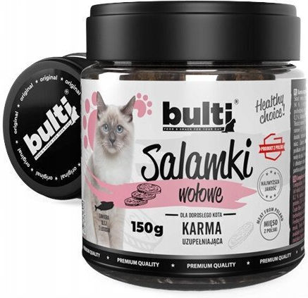 Bult Λιχουδιές με Βοδινό για Ενήλικες Γάτες 150gr