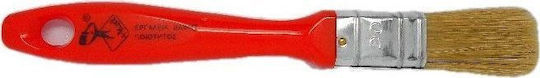 Paint Brush Economy 222 White Hair Plastic Handle 6cm