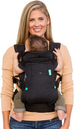 Infantino Baby Carrier Flip Black