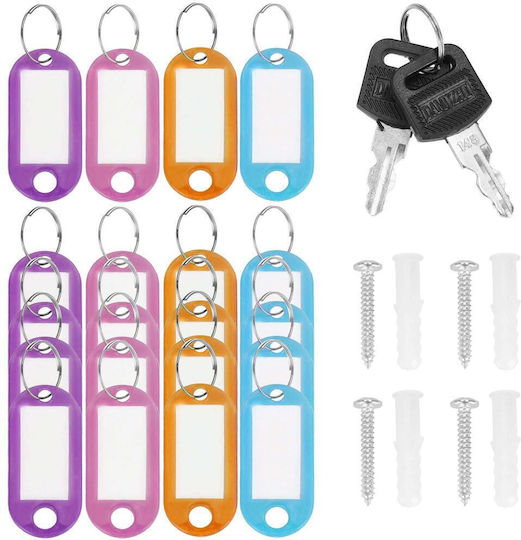 Agățătoare Chei Metalică 20 Compartimente Cu Încuietoare 20x16x7.5cm