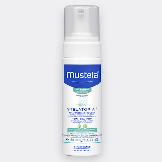 Mustela Stelatopia за Атопична Кожа 150ml с Помпа