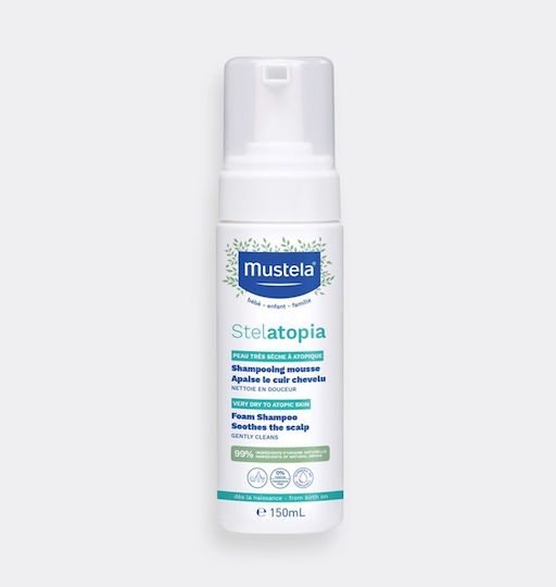 Mustela Stelatopia за Атопична Кожа 150ml с Помпа