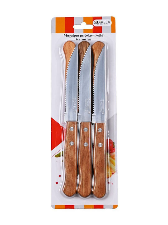 Sidirela Knives General Use from Stainless Steel 12cm 6pcs