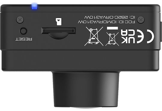 Kenwood DRVA310W Κάμερα DVR Αυτοκινήτου 1080P με Οθόνη 2" Wi-Fi, GPS
