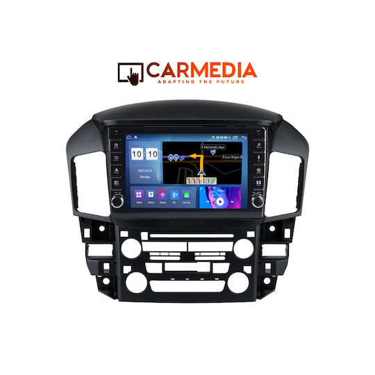Carmedia Car Audio System for Lexus RX 2003-2008 (Bluetooth/USB/WiFi/GPS/Apple-Carplay/Android-Auto) with Touch Screen 9"