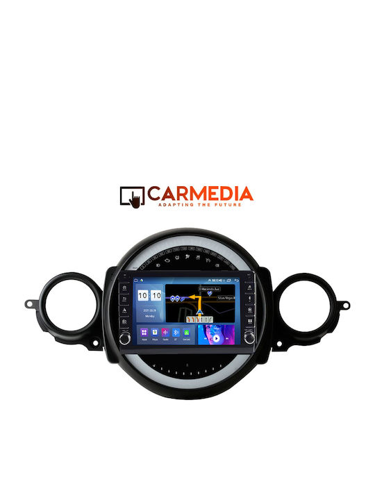 Carmedia Auto-Audiosystem für Mini Kooper / Clubman (Bluetooth/USB/WiFi/GPS/Apple-Carplay/Android-Auto) mit Touchscreen 9"