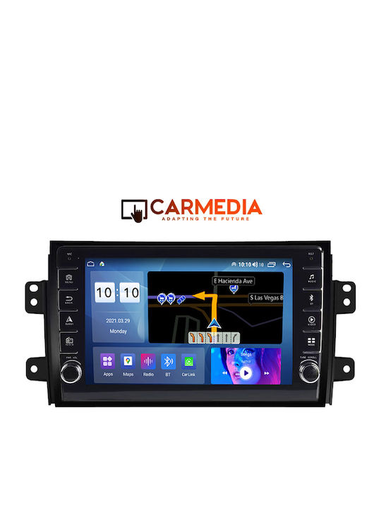 Carmedia Автомобилна Аудио Система (Блутут/USB/WiFi/GPS/Apple-Carplay/Android-Auto) с Тъчскрийн 9"