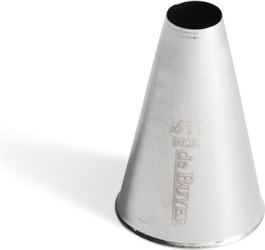 De Buyer Μύτη για Κορνέ Ζαχαροπλαστικής Inox 1.1cm 2111.11N