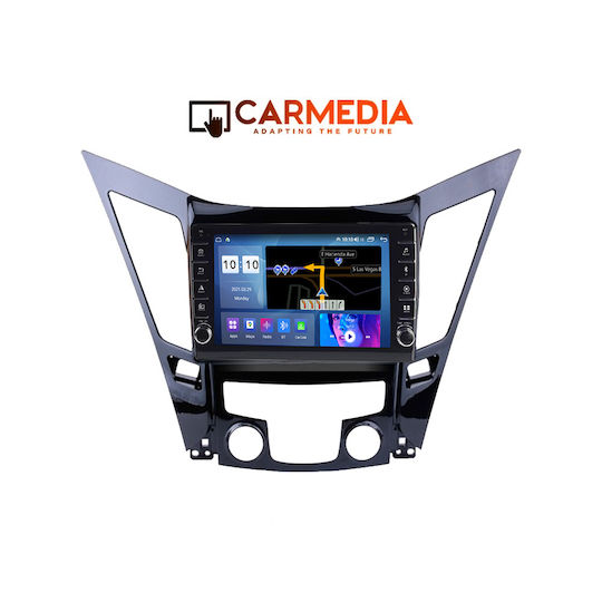 Carmedia Ηχοσύστημα Αυτοκινήτου για Hyundai i40 2011 (Bluetooth/USB/WiFi/GPS/Apple-Carplay/Android-Auto) με Οθόνη Αφής 9"