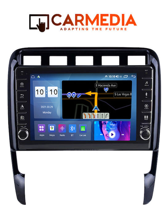 Carmedia Car Audio System for Porsche Cayenne 2002-2011 (Bluetooth/USB/WiFi/GPS/Apple-Carplay/Android-Auto) with Touch Screen 9"