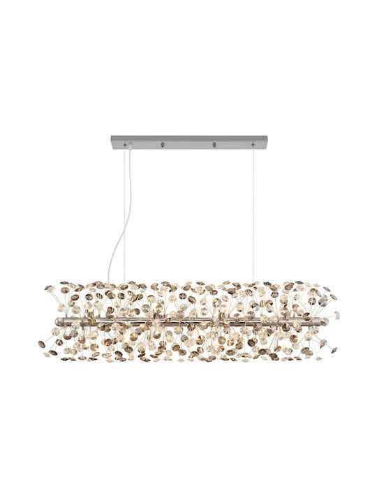 Globo Lighting Κρεμαστό Φωτιστικό Διάφανο