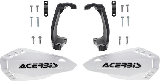 Acerbis Мотоциклетни ръкавици в Бял цвят