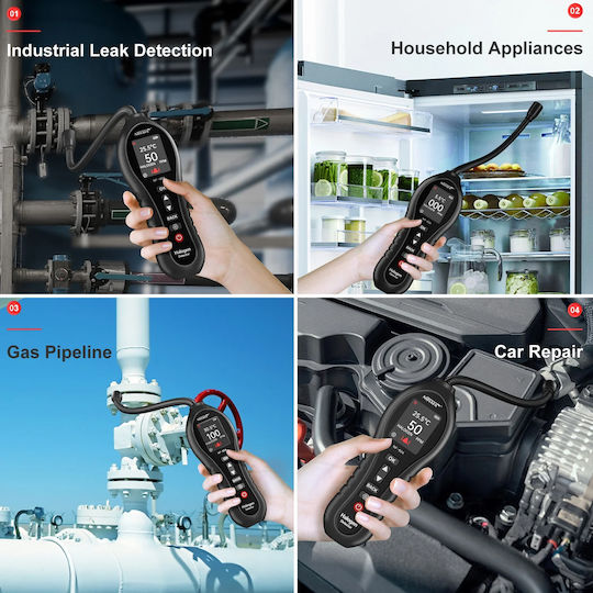 Noyafa Цифров Уред за измерване на течове N-604