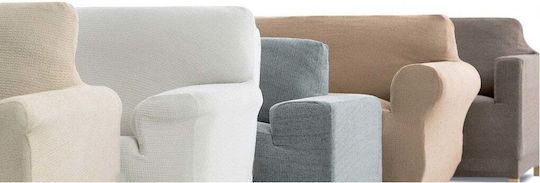 Sofazip Elastic Cover for Four Seater sofa Brown 260εκ. 1pcs SZPTMARO