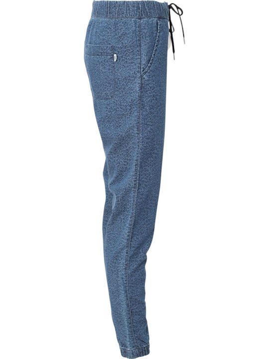 Women's Fabric Trousers Navy Blue