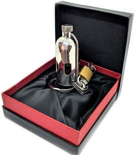 Black Label Клетка за Пенис в Сребрист Цвят