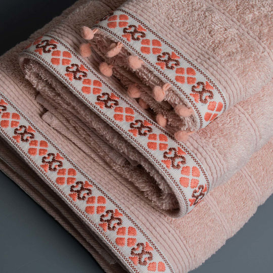 White Fabric Set De Prosoape 3 Buc Thistle Roz Greutate 600gr/m² White Fabric Set De Prosoape 3 Buc Thistle Roz Greutate 600gr/m²