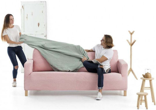 Sofazip Elastic Cover for Two Seater Sofa Sand 110εκ. 1pcs SZPTSAND