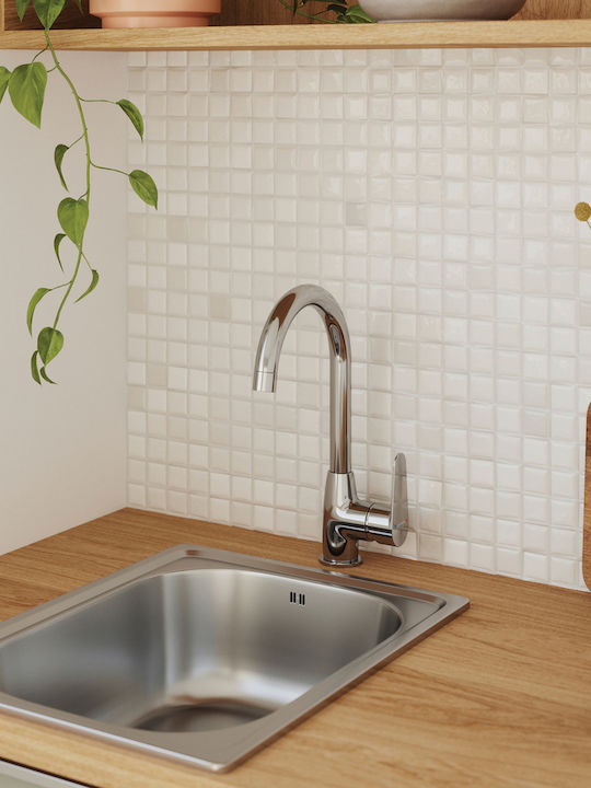 HomeMarkt Kitchen Counter Silver Faucet