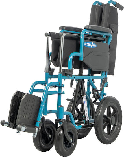 Mobiak Aegeus Wheelchair 12" Folding Simple Type 20cm 0815004 Gold