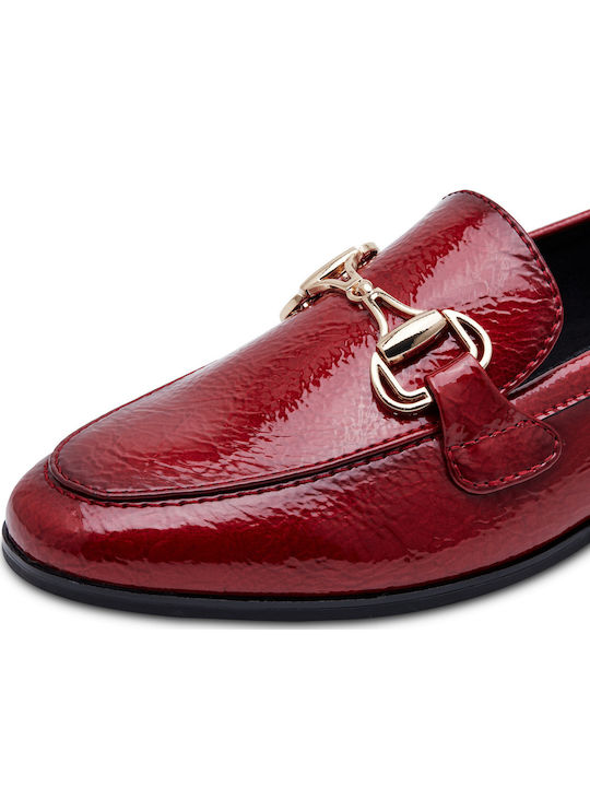 Women's Moccasins in Red Color
