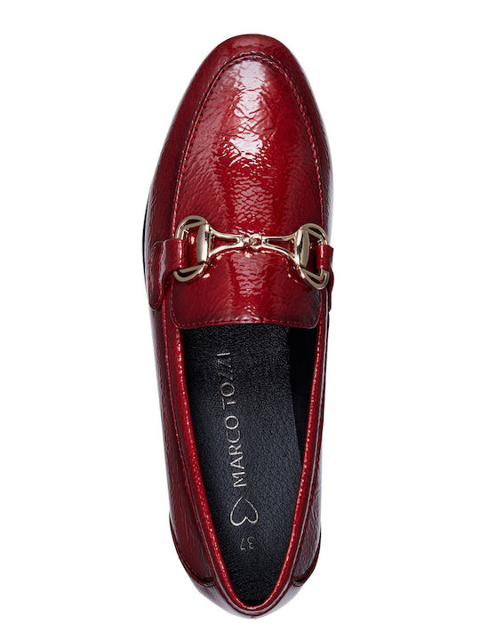 Women's Moccasins in Red Color