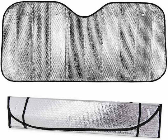 Lampa Parasolar Parbriz Auto Interior cu Ventuză Argintiu vopsit 145x72cm