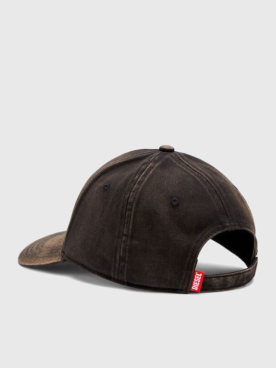Diesel C-run-wash Cap Washed Black Καπέλα Male Washed Black A113610blaa-9xx