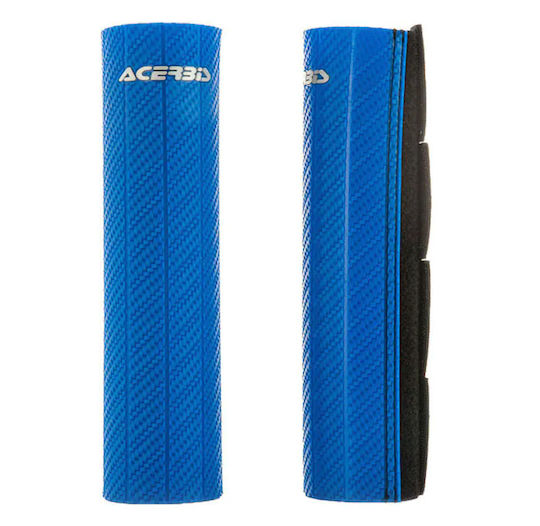 Acerbis Motorcycle Front Suspension Protectors Blue