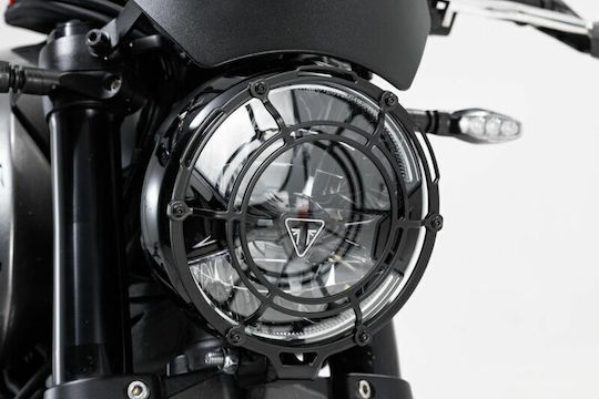 SW-Motech Motorrad-Scheinwerferschutz Triumph Trident Schwarz