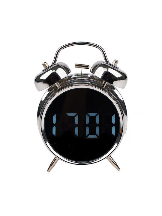 Izoxis Tisch-Digitaluhr mit Wecker Transparent
