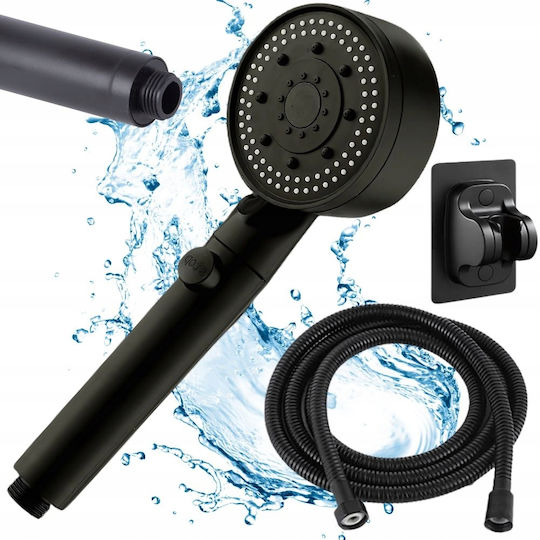 Verk Group Handheld Showerhead with Hose and Start/Stop Button