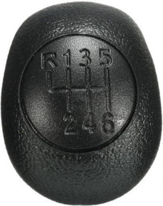 NTY 6 Shift Knob for Citroen Jumper Fiat Ducato Peugeot Boxer 1994-2010 black AM-/AJ
