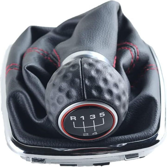 Leder Luxe Leder Schaltknauf Manschette 6-Gang GTI Volkswagen Golf 5 6 Jetta