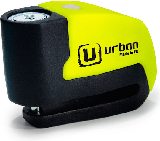 Urban UR6 Motorcycle Disc Brake Lock with Alarm & 6mm Pin