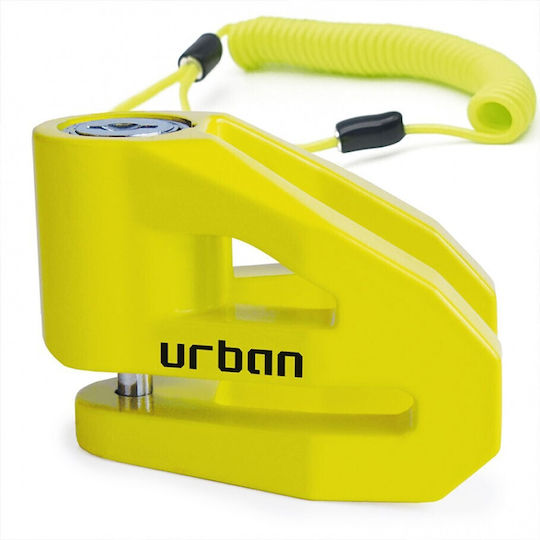 Urban UR206Y Motorcycle Disc Brake Lock with 6mm Pin