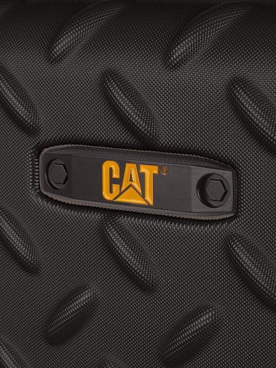 CAT Valiză Mare De Călătorie Dură Neagră Cu 4 Roți Înălțime 82 Cm
