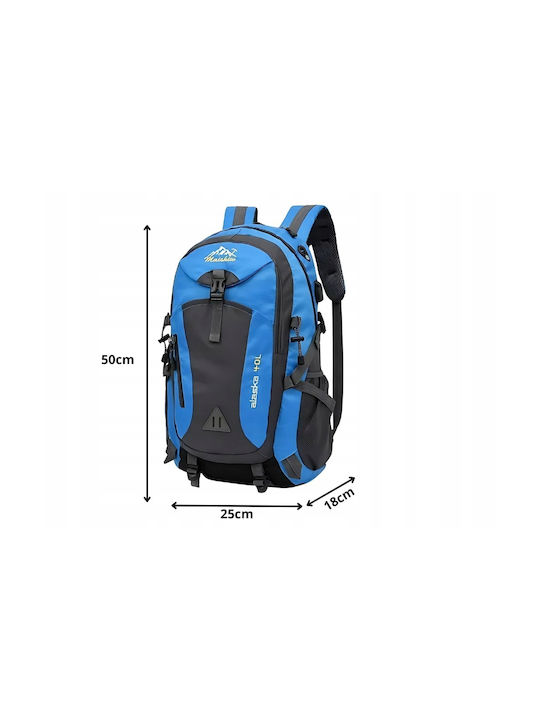 Verk Group Rucsac de Alpinism 40l Rezistent la Apă Negru de Drumeție