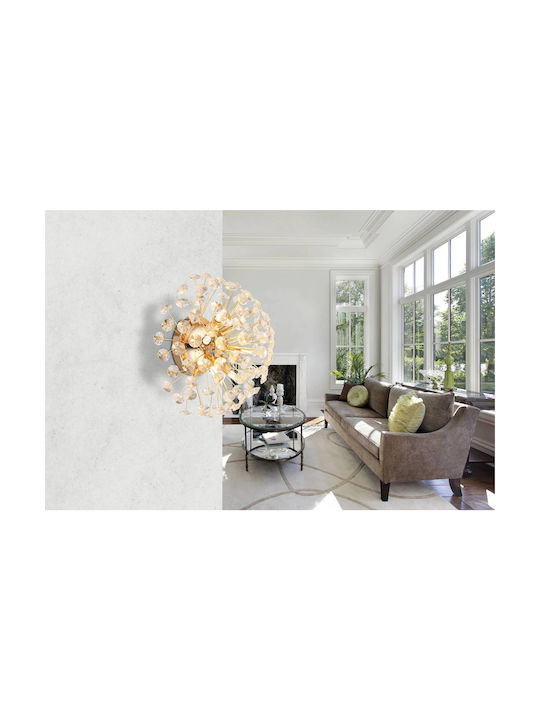 Globo Lighting Φωτιστικό Τοίχου Διάφανο