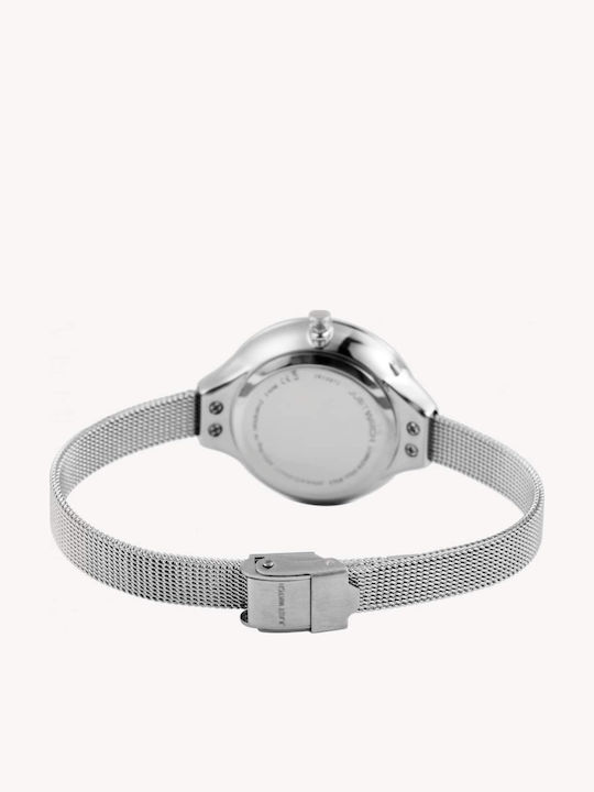 Just Watch Women's Watch with Silver Metal Bracelet