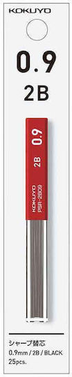 Mine Pentru Creion Mecanic 0.9mm Sharp Kokuyo 2B