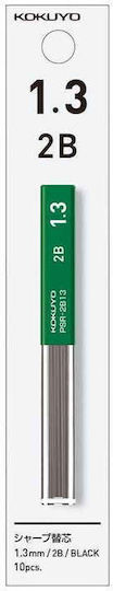 Mechanical Pencil Lead Refills 1.3mm Sharp Kokuyo 2B