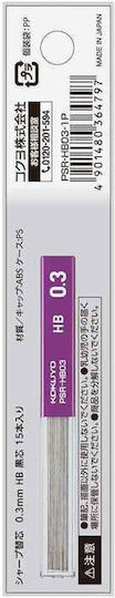 Пълнители за Механичен Молив 0.3mm Sharp Kokuyo 2B