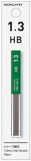 Mechanical Pencil Lead Refills 1.3mm Sharp Kokuyo 2B