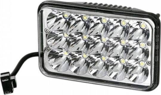 Raistar Rectangleς Headlights Car LED 45W 1pcs