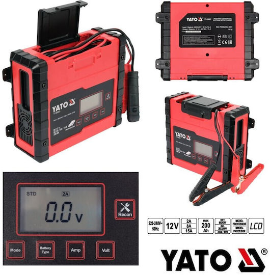 Yato Yt-83003 Φορτιστής Μπαταρίας Αυτοκινήτου