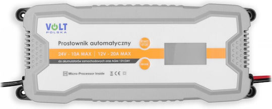Volt Стартер и зарядно за автомобилна батерия 12/24V