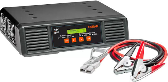 Osram BATTERYcharge Pro Φορτιστής Μπαταρίας Αυτοκινήτου 12/24V